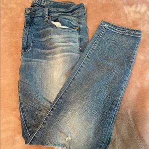 AE High Rise Skinny 14s